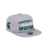 Michigan State Spartans Vintage Gray Rope Golfer Hat