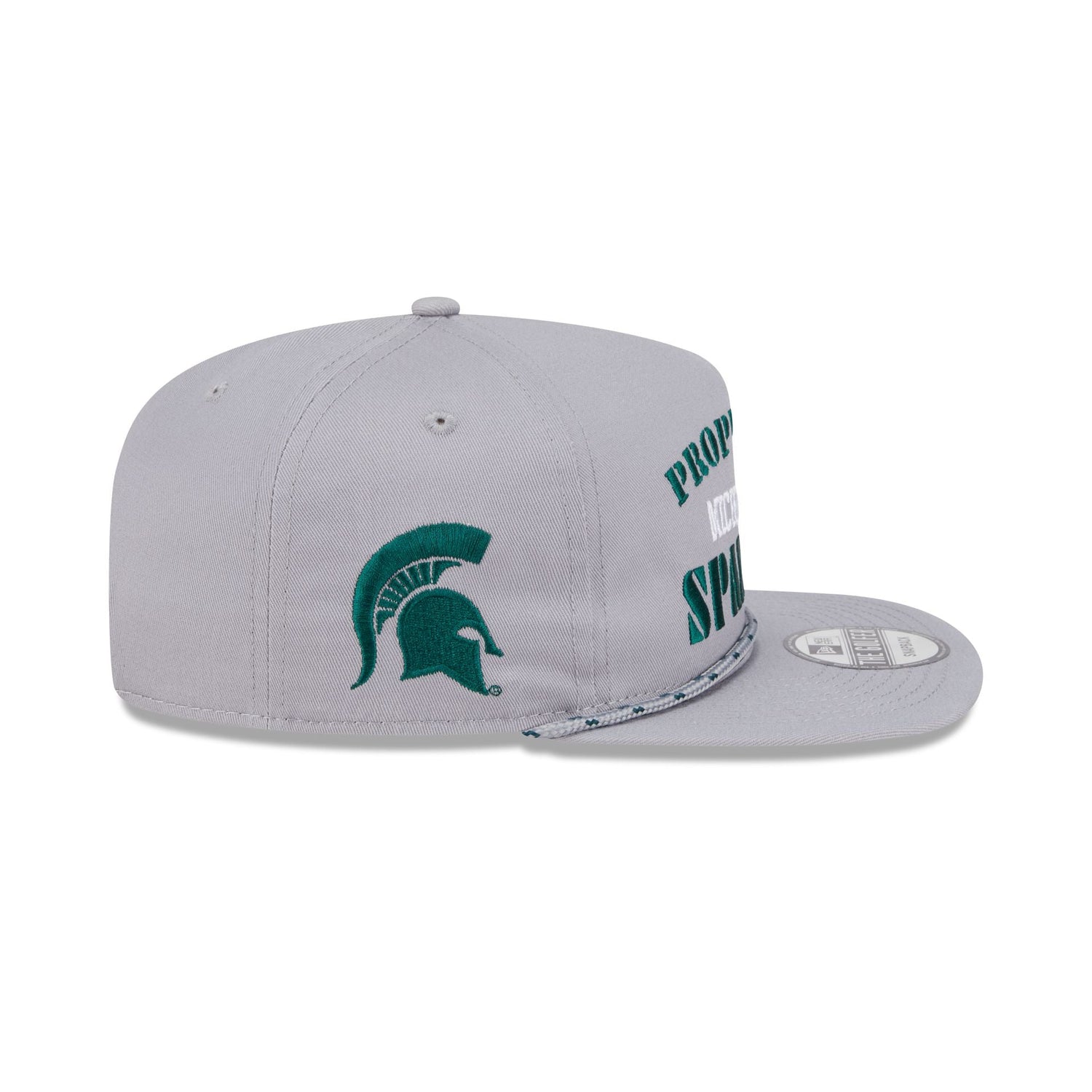 Michigan State Spartans Vintage Gray Rope Golfer Hat
