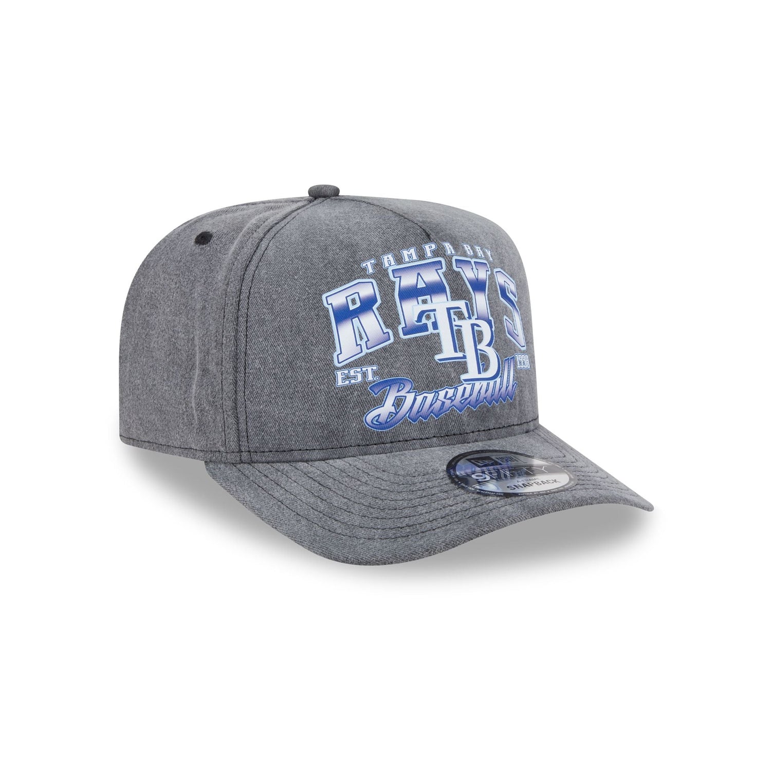Tampa Bay Rays Washed 9FIFTY A-Frame Snapback Hat
