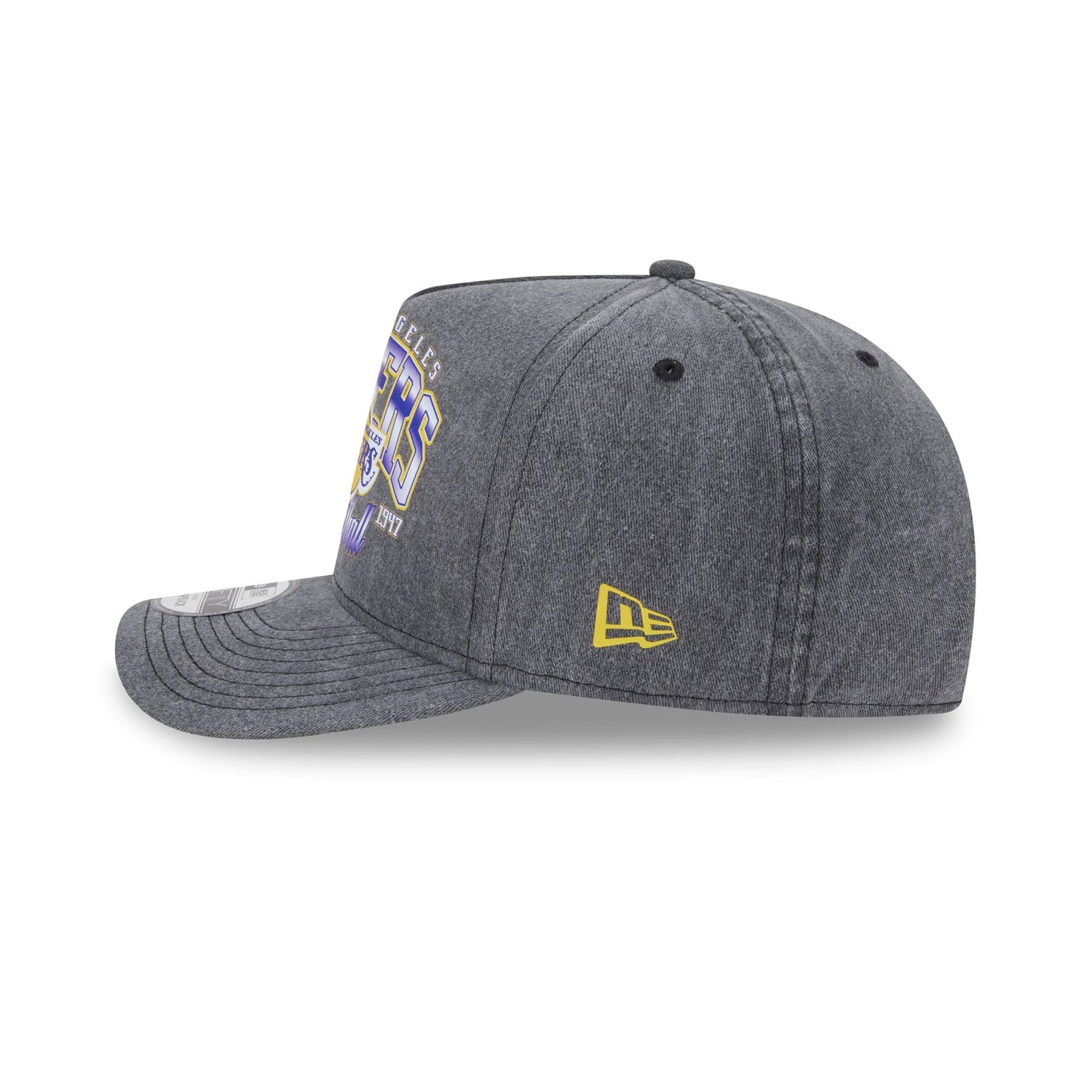 Los Angeles Lakers Washed 9FIFTY A-Frame Snapback Hat