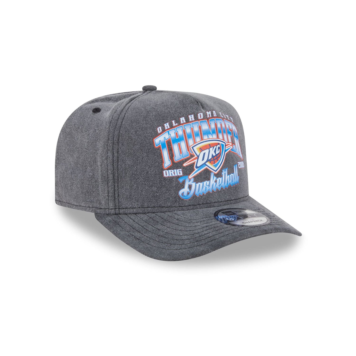 Oklahoma City Thunder Washed 9FIFTY A-Frame Snapback Hat