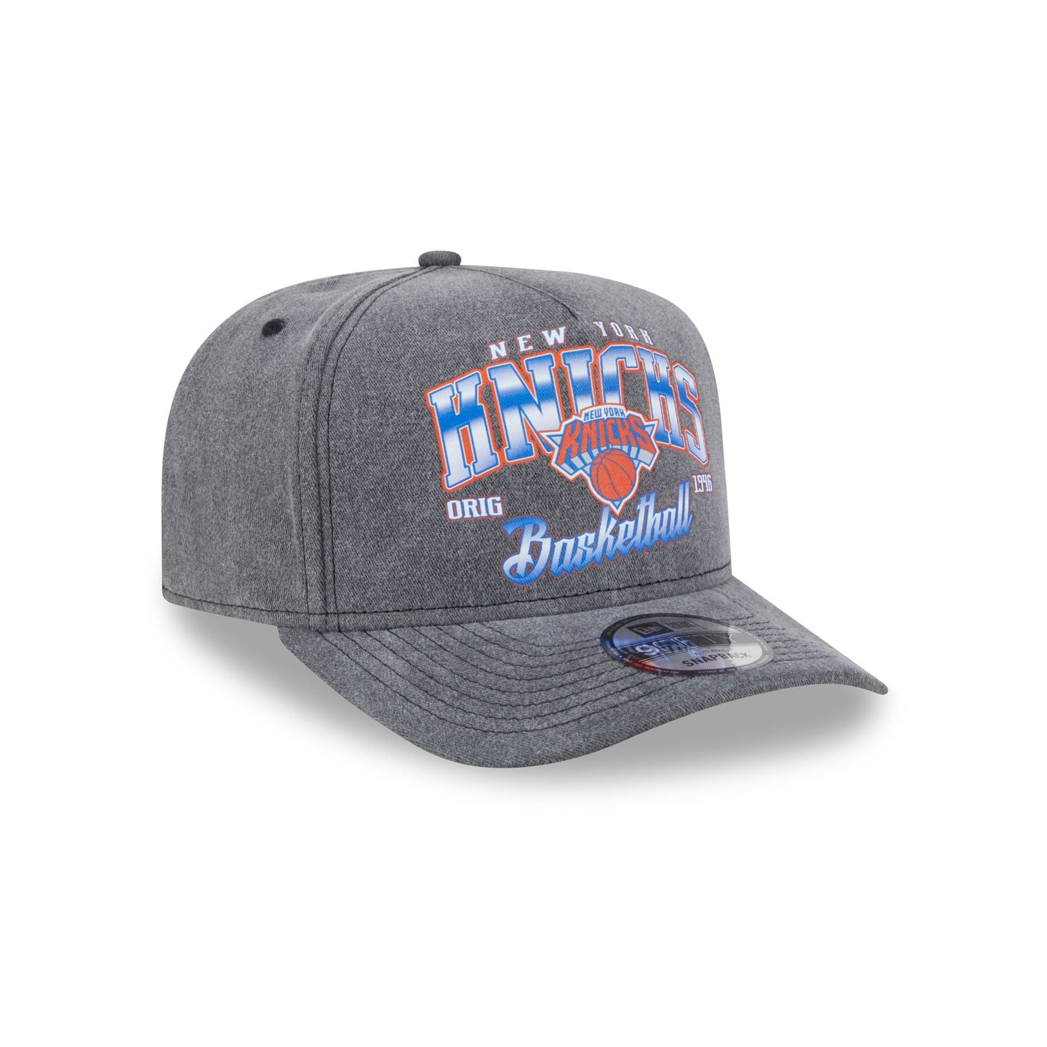 New York Knicks Washed 9FIFTY A-Frame Snapback Hat