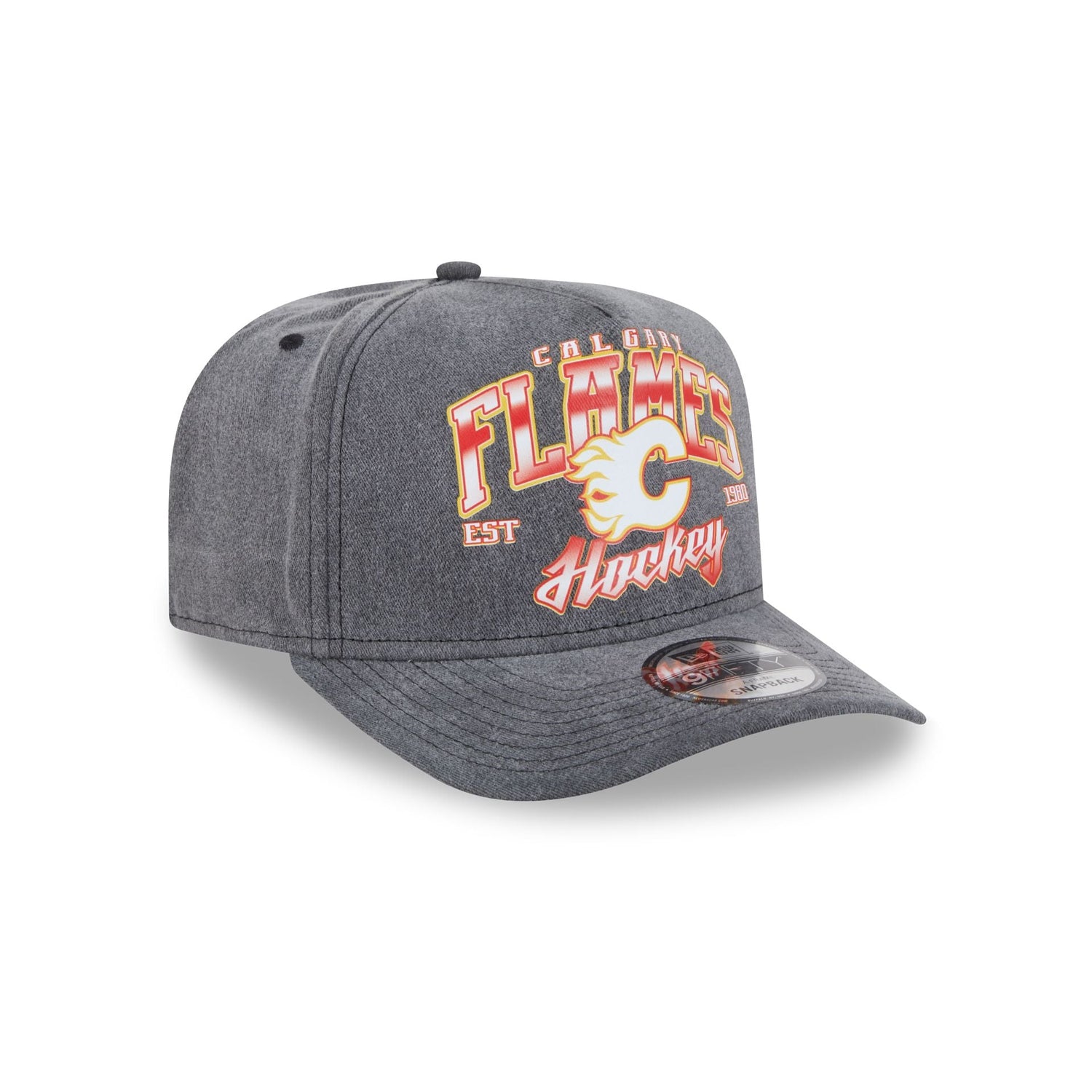 Calgary Flames Washed 9FIFTY A-Frame Snapback Hat