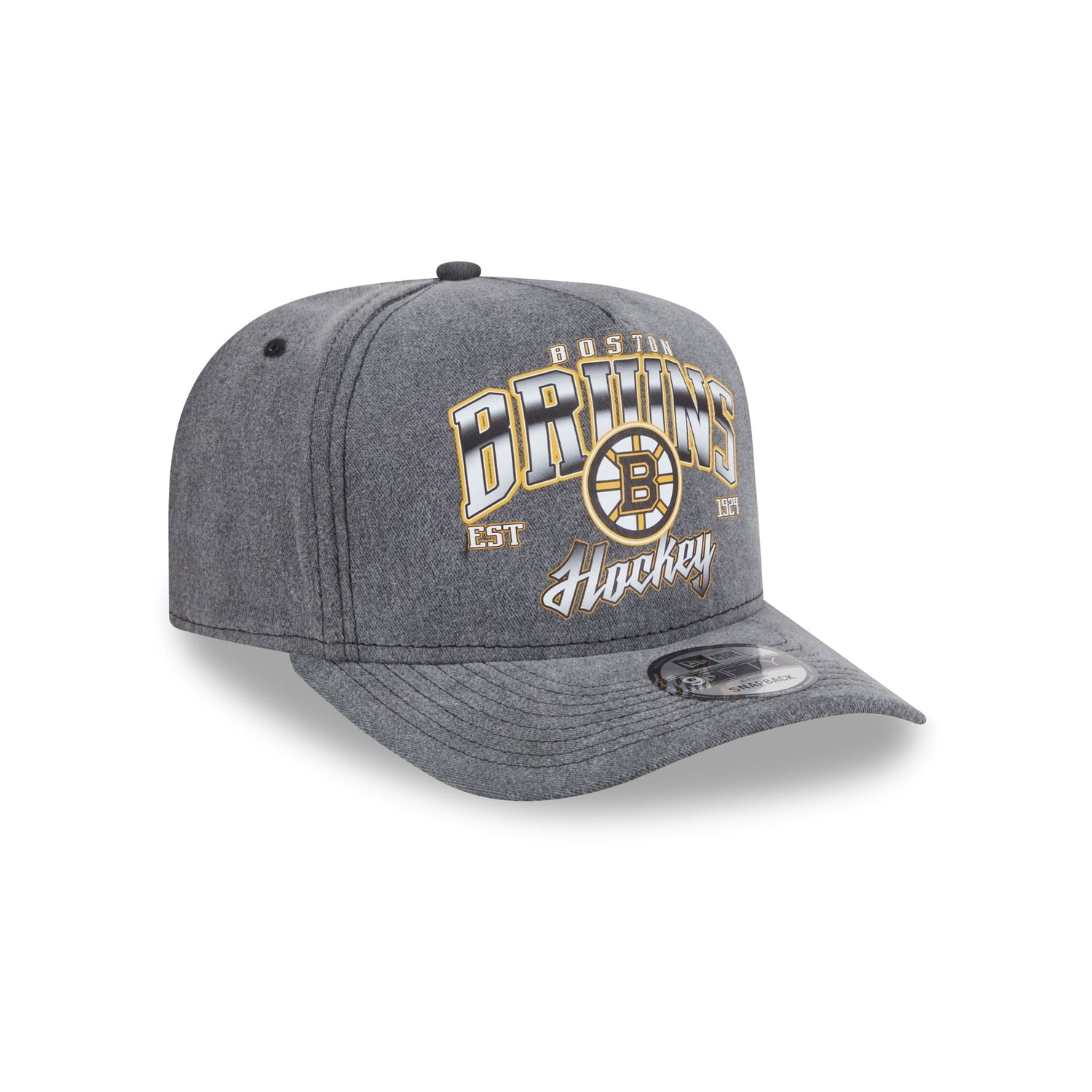 Boston Bruins Washed 9FIFTY A-Frame Snapback Hat