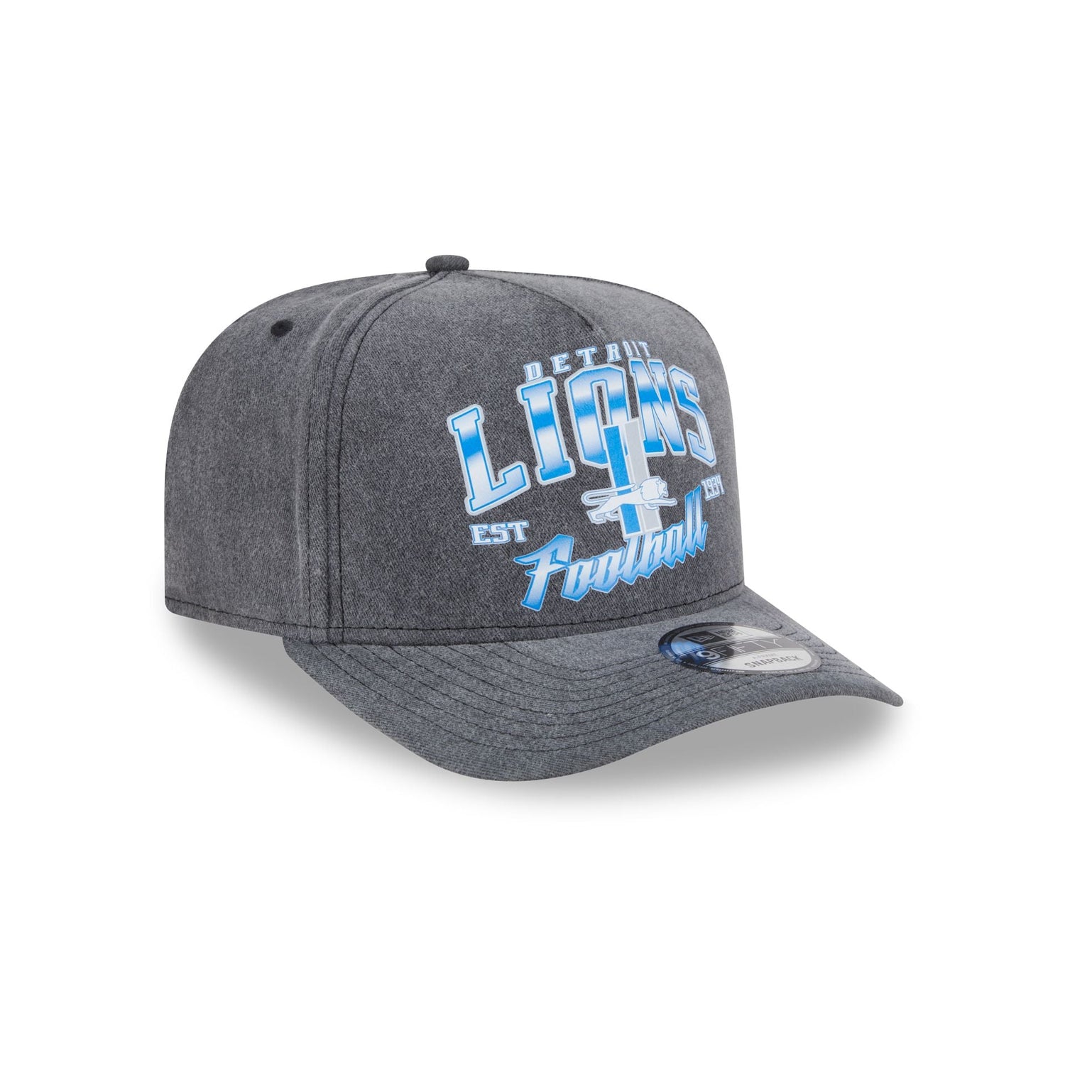 Detroit Lions Washed 9FIFTY A-Frame Snapback Hat