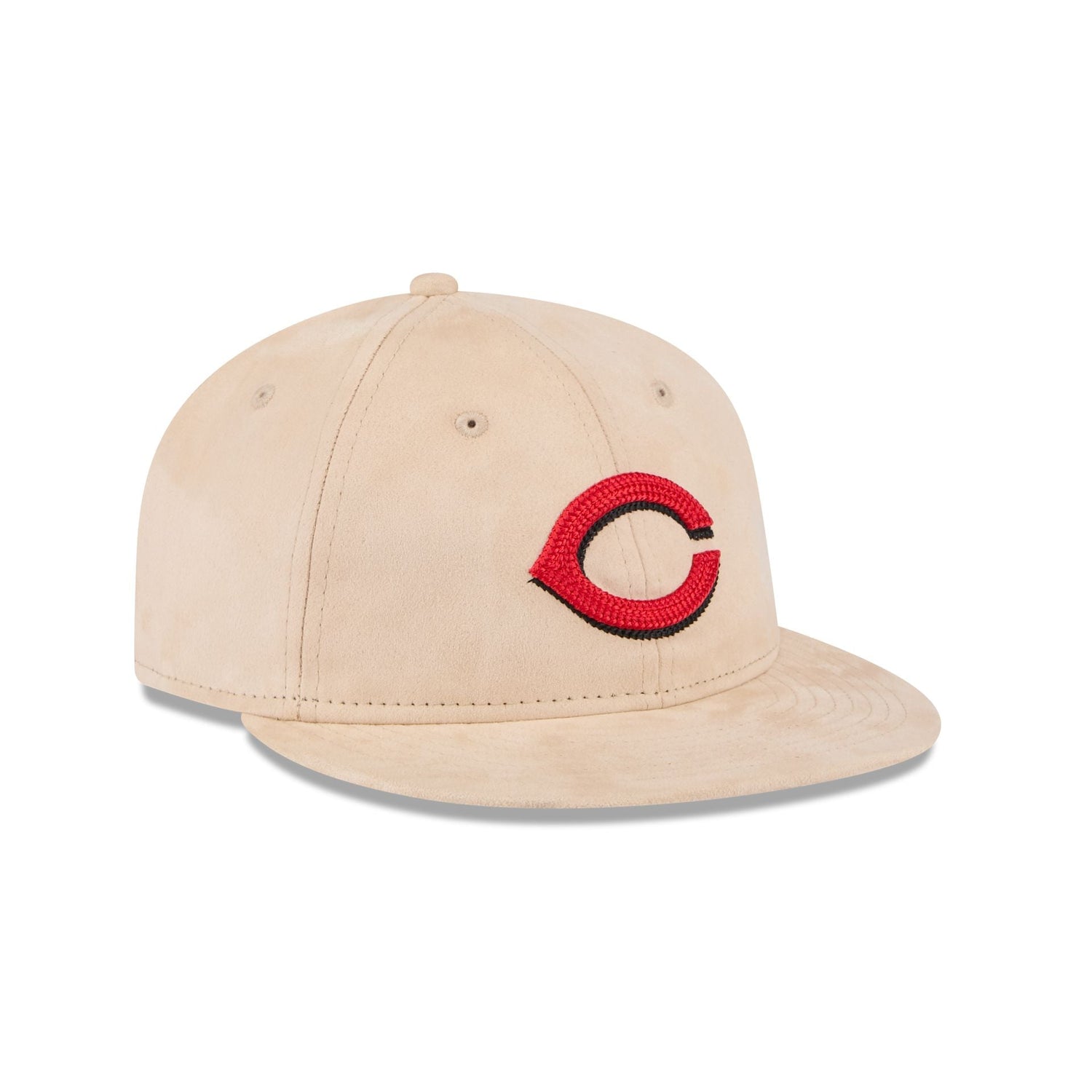 Cincinnati Reds Stone Suede Retro Crown 9FIFTY Snapback Hat