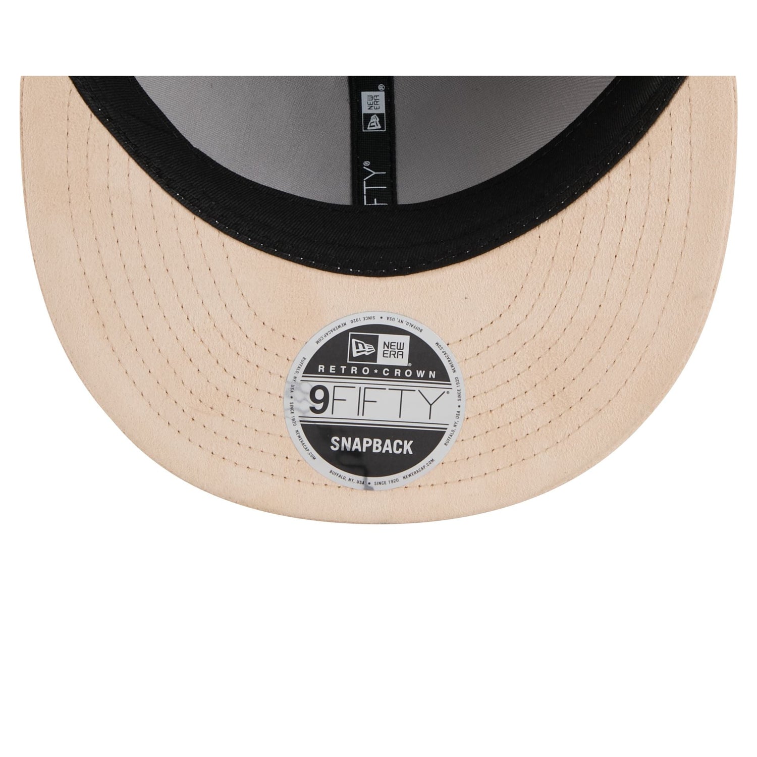 Los Angeles Dodgers Stone Suede Retro Crown 9FIFTY Snapback Hat