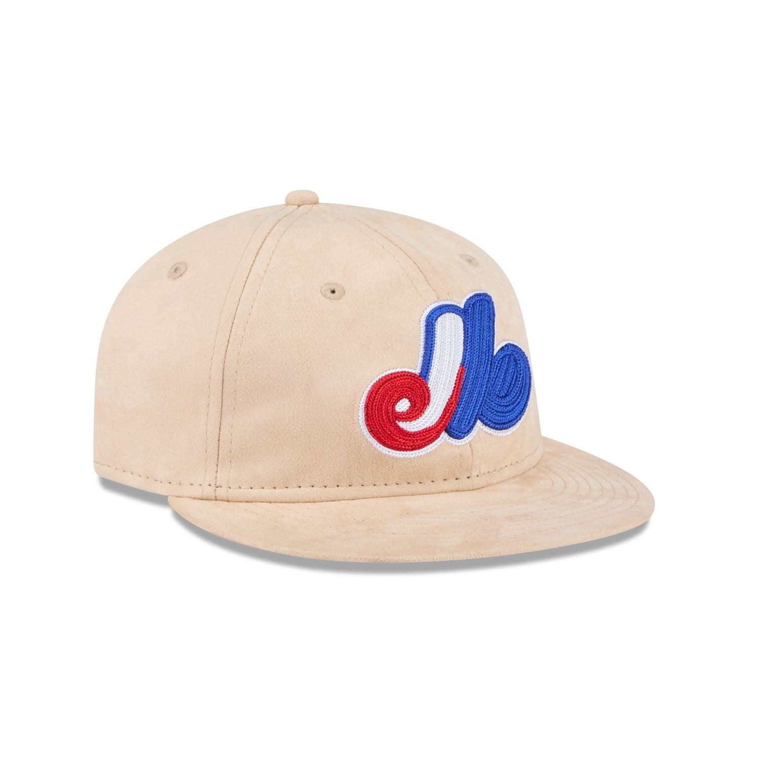 Montreal Expos Stone Suede Retro Crown 9FIFTY Snapback Hat