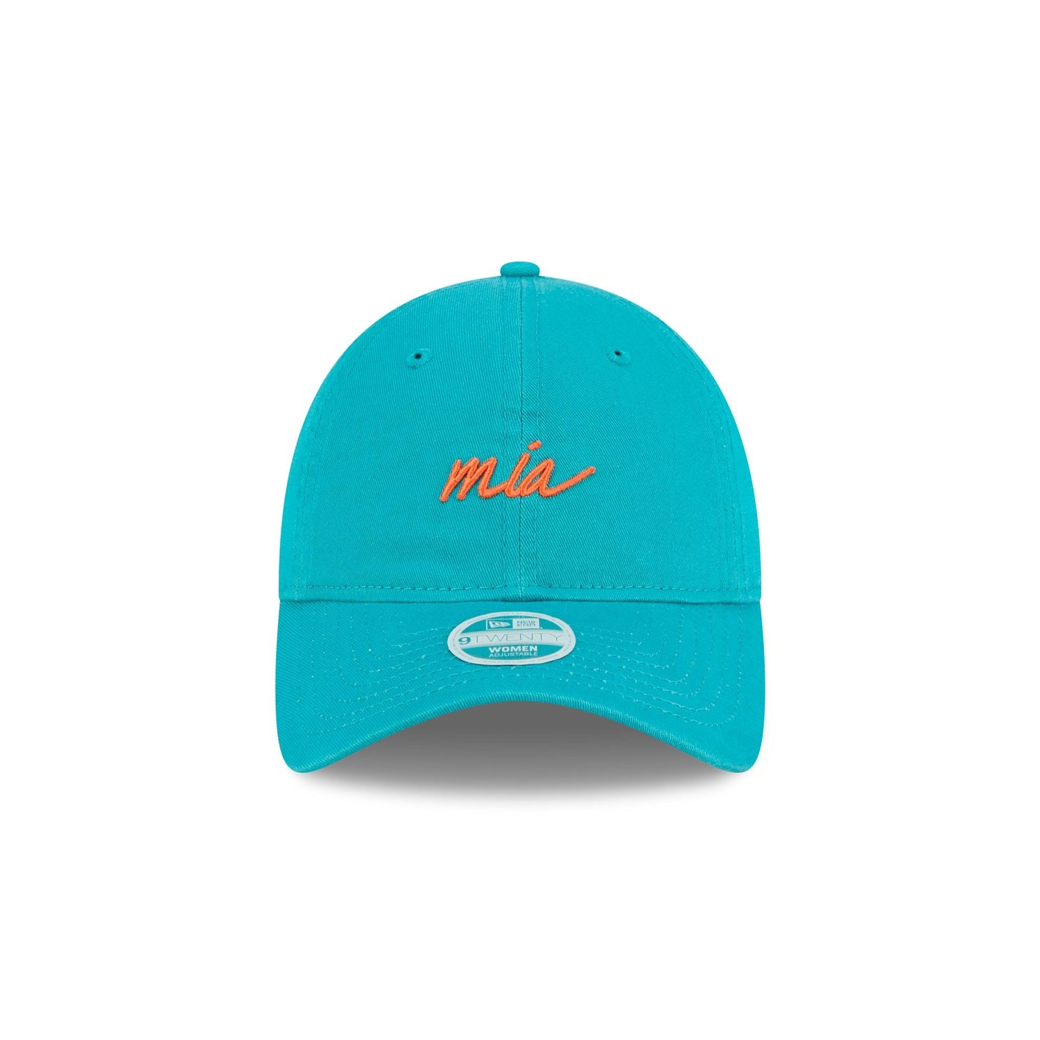 Miami Dolphins Women's Script 9TWENTY Adjustable Hat