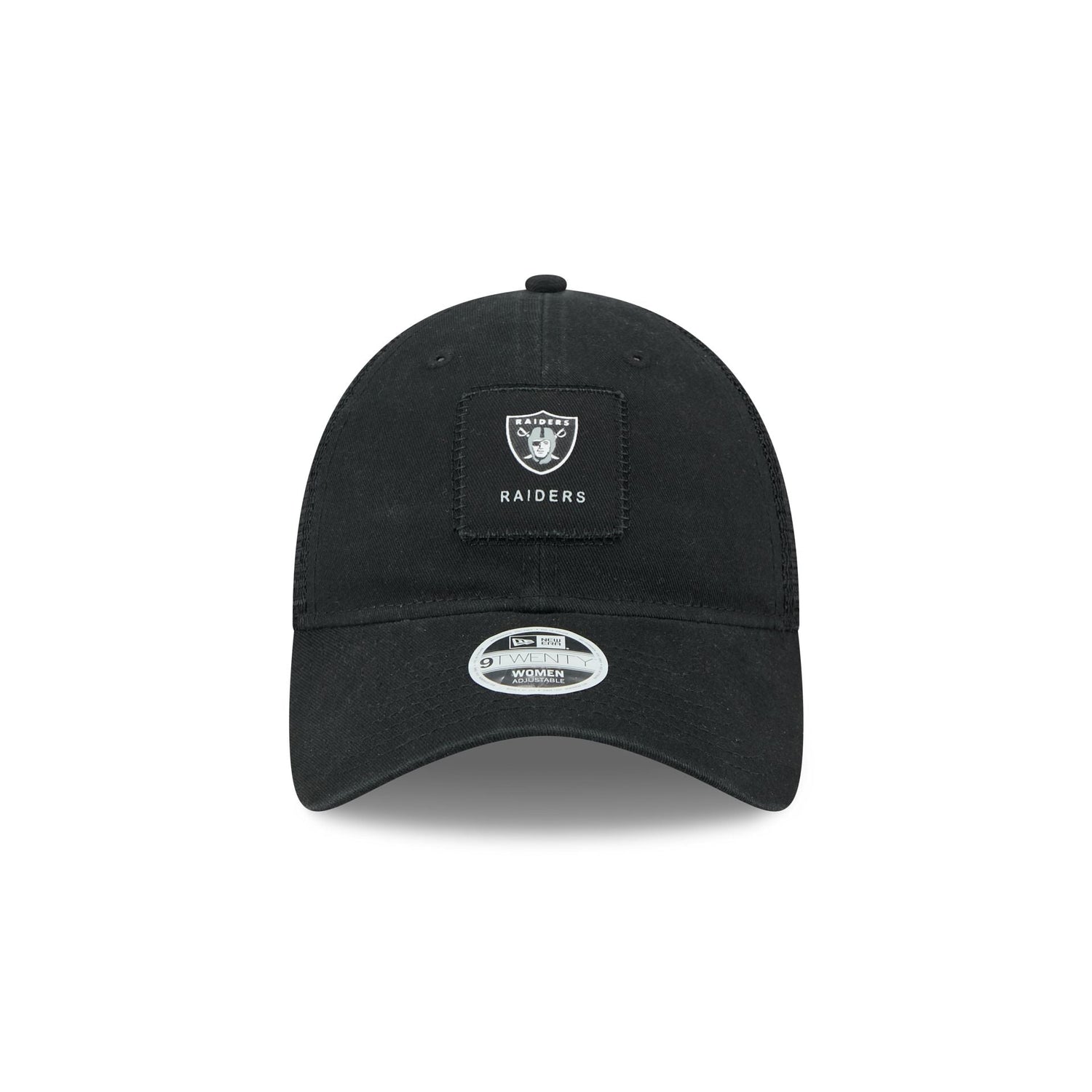 Las Vegas Raiders Women's Square Stitch 9TWENTY Trucker Hat