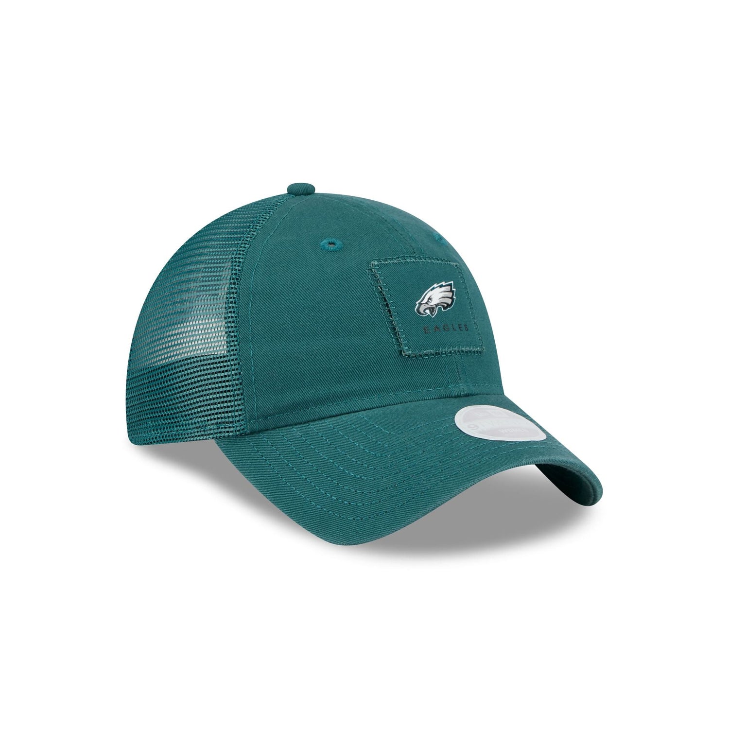 Philadelphia Eagles Women's Square Stitch 9TWENTY Trucker Hat