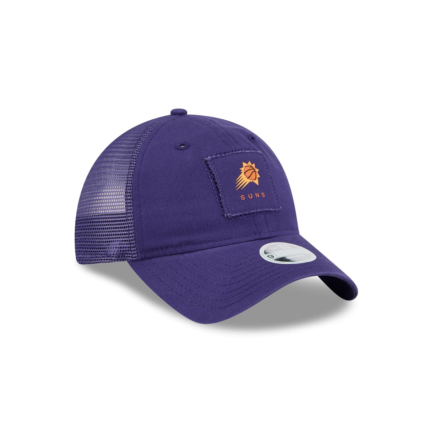 Phoenix Suns Women's Square Stitch 9TWENTY Trucker Hat