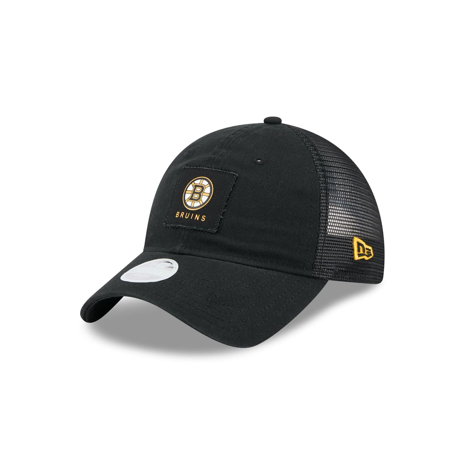 Boston Bruins Women's Square Stitch 9TWENTY Trucker Hat
