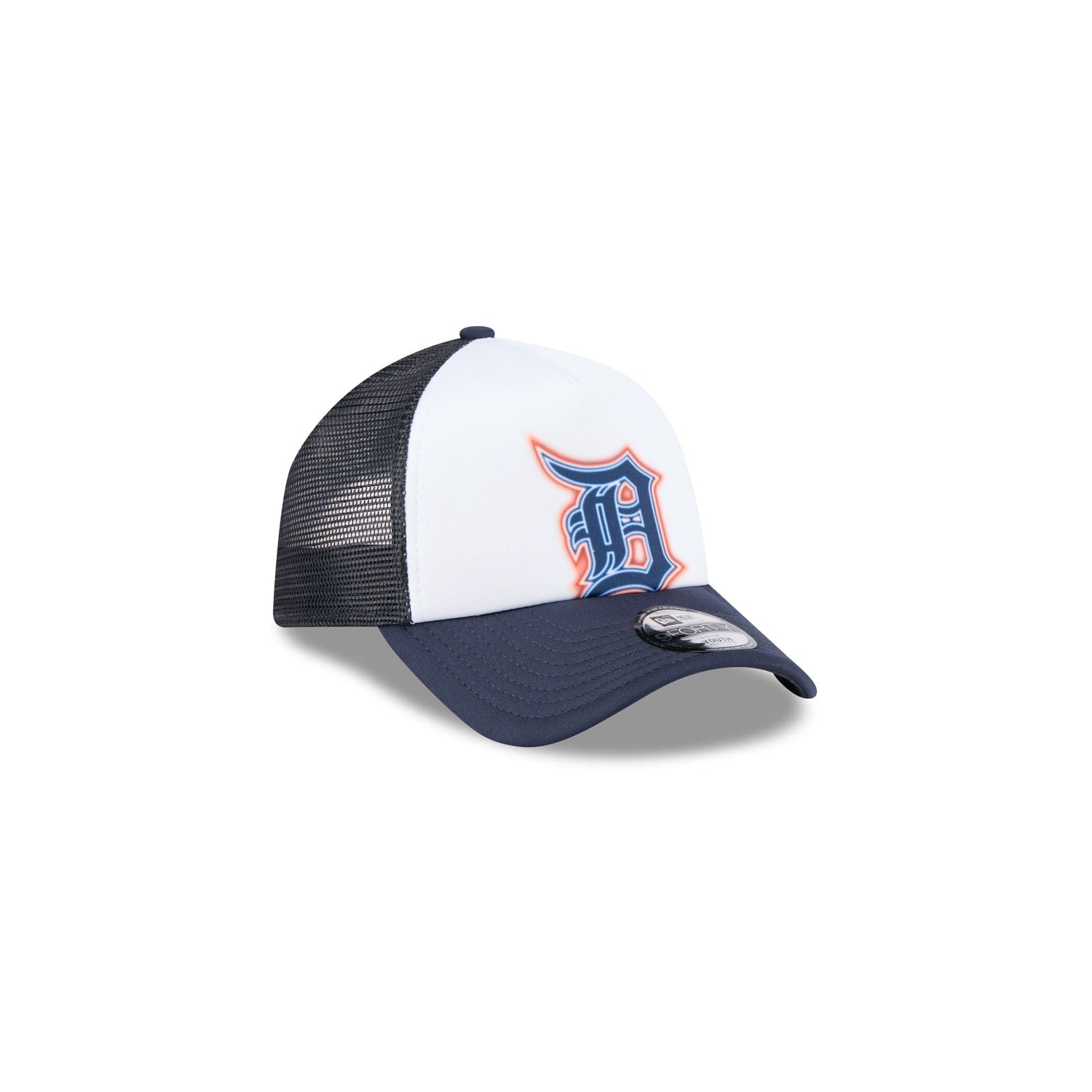 Detroit Tigers Kids Painted 9FORTY A-Frame Trucker Hat