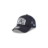 Atlanta Braves Kids Chalk 9FORTY A-Frame Trucker Hat