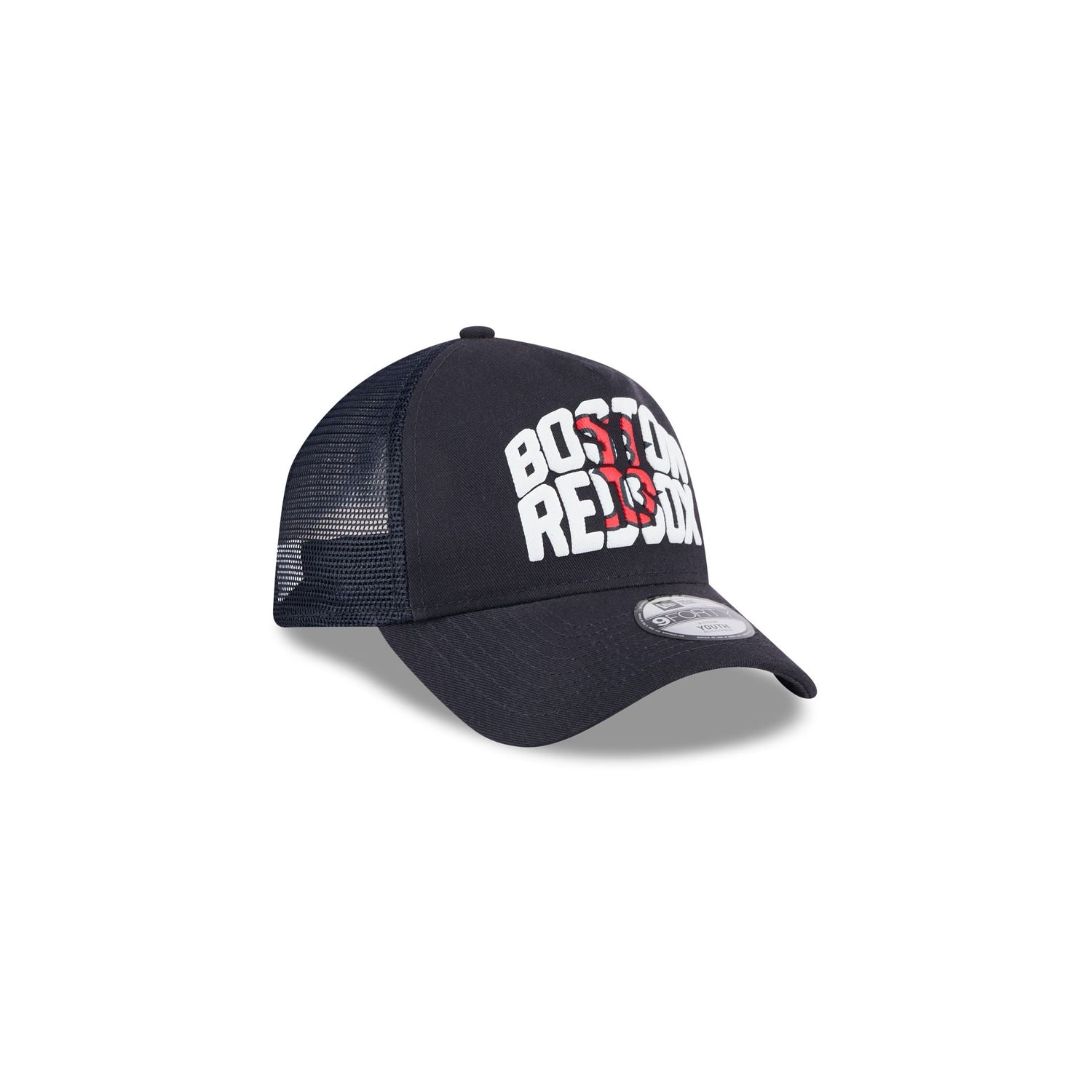 Boston Red Sox Kids Chalk 9FORTY A-Frame Trucker Hat