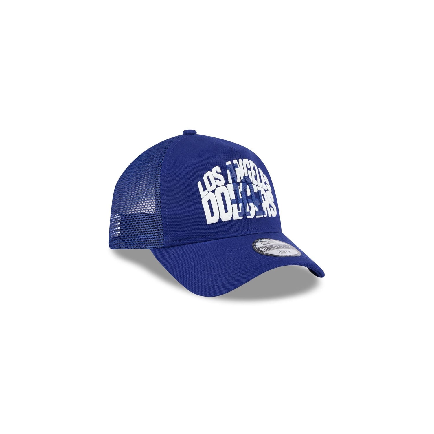Los Angeles Dodgers Kids Chalk 9FORTY A-Frame Trucker Hat