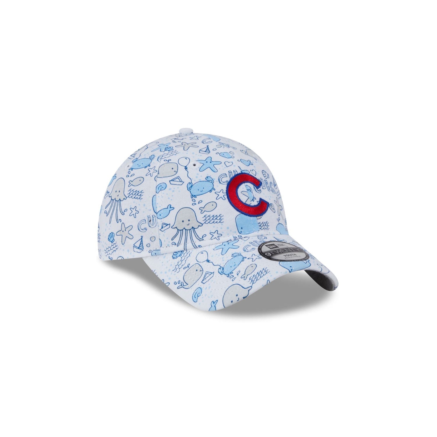 Chicago Cubs Kids Ocean 9TWENTY Adjustable Hat