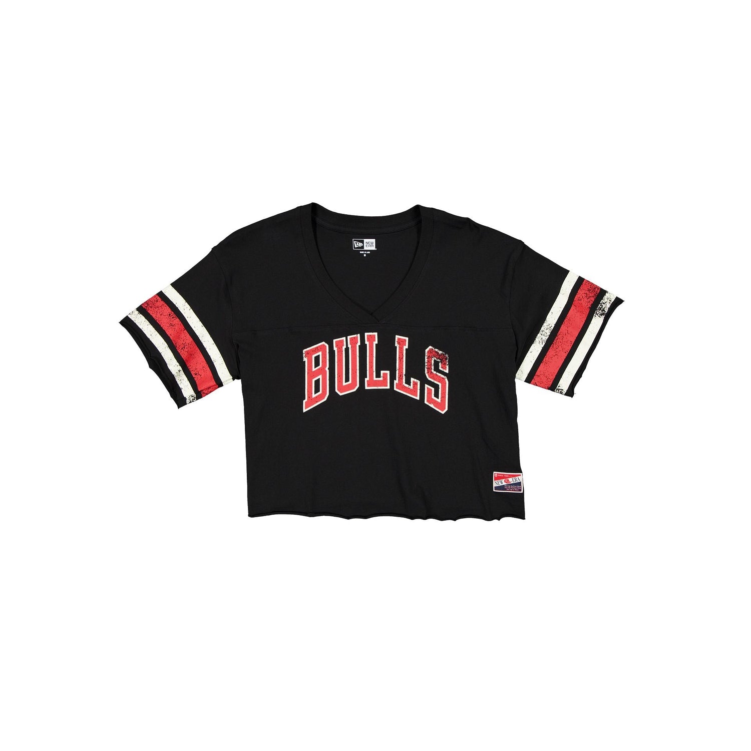 Chicago Bulls Throwback Cropped Women's T-Shirt