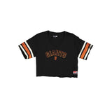 San Francisco Giants Throwback Cropped Women's T-Shirt