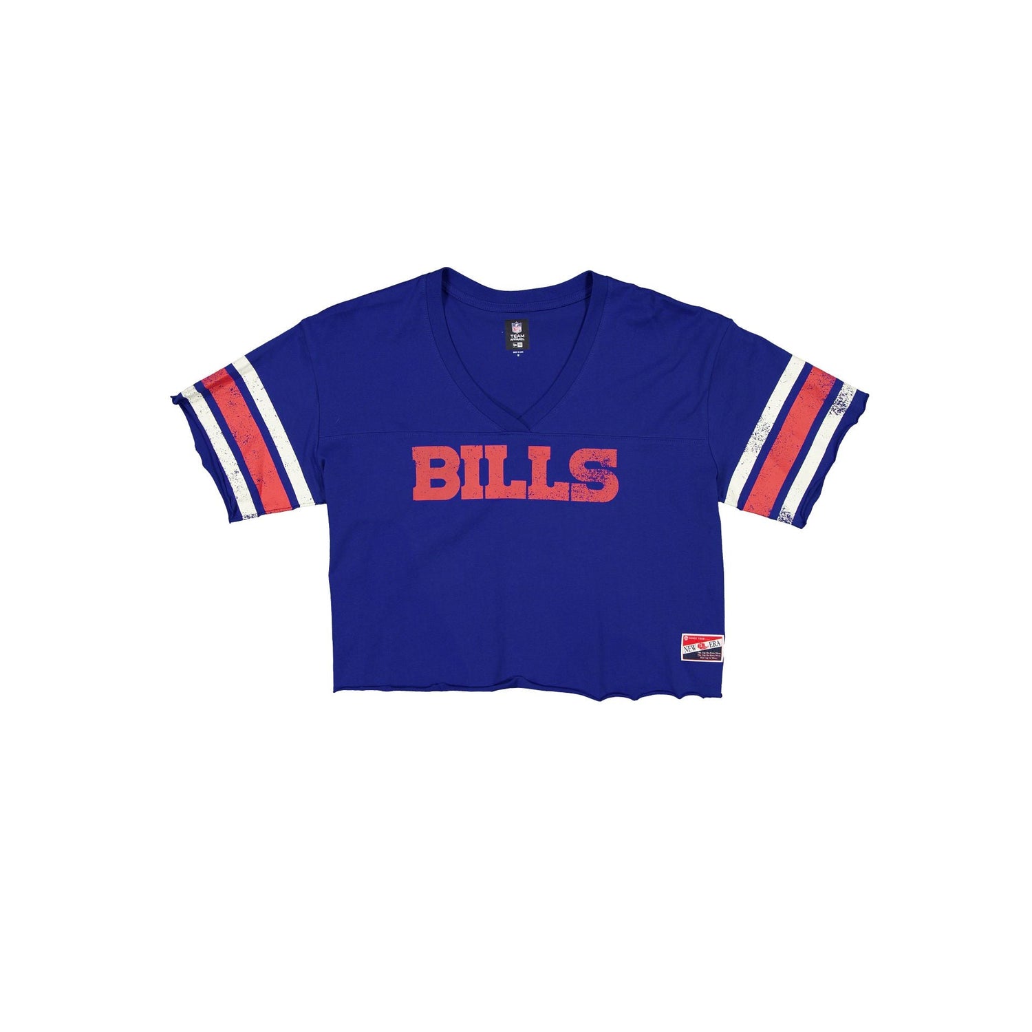 Buffalo Bills Throwback Cropped Women's T-Shirt
