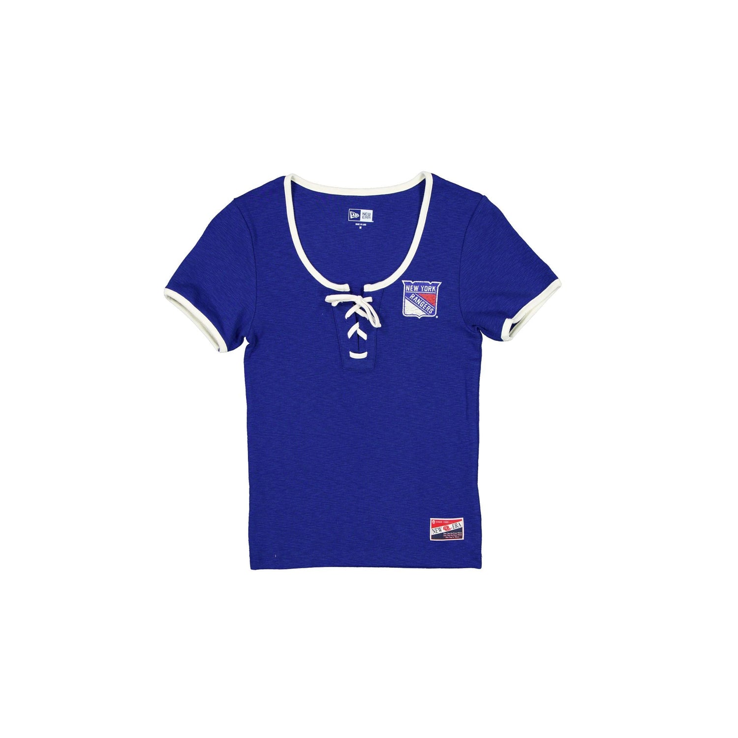 New York Rangers Throwback Tie Women's T-Shirt