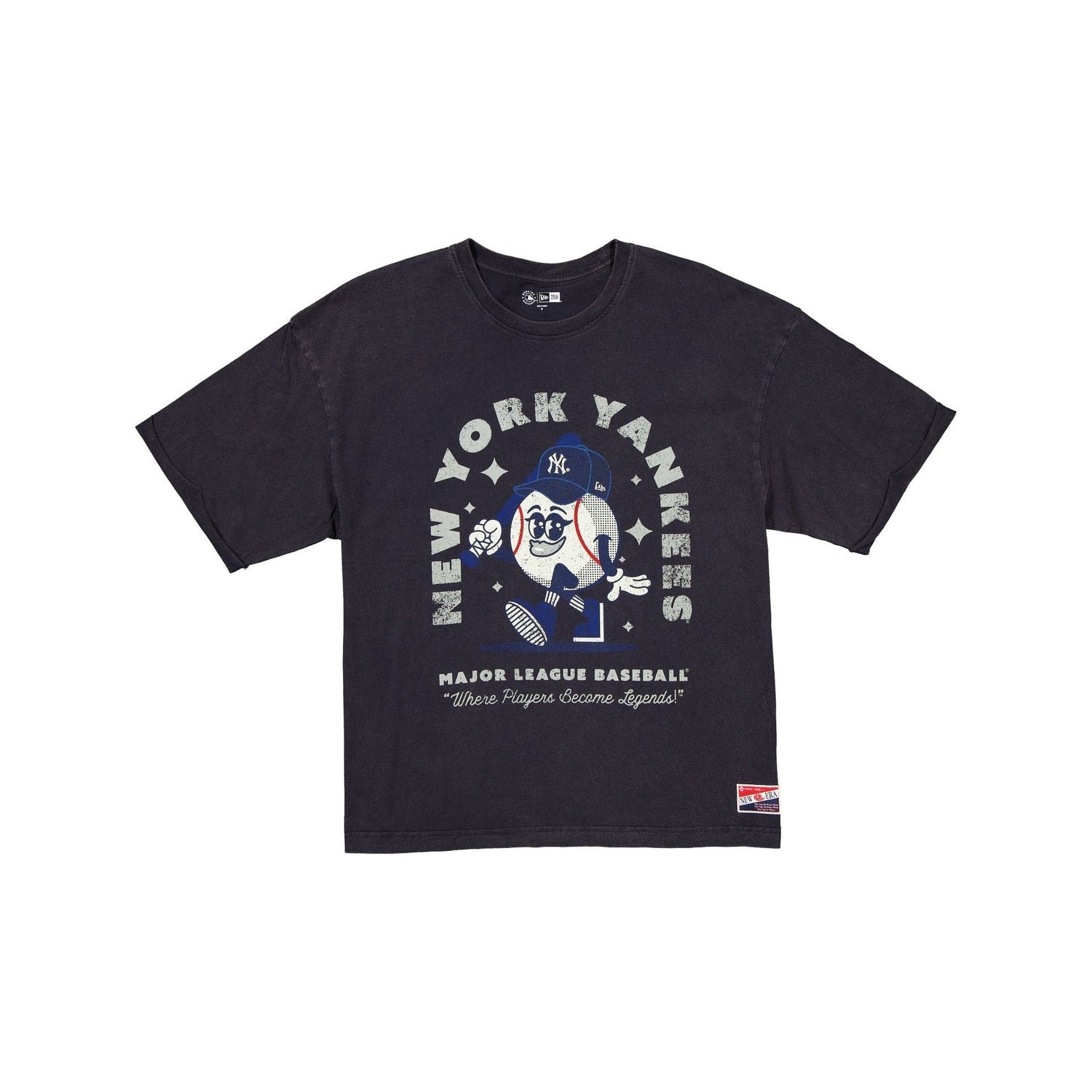 New York Yankees Throwback Character Women's T-Shirt