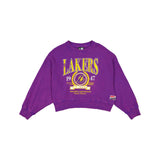 Los Angeles Lakers Throwback Women's Crewneck