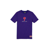 Philadelphia Phillies Throwback Pinstripe T-Shirt
