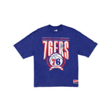 Philadelphia 76ers Throwback Boxy T-Shirt