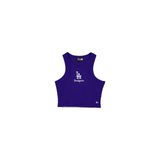Los Angeles Dodgers Leisure Cropped Women's Tank Top