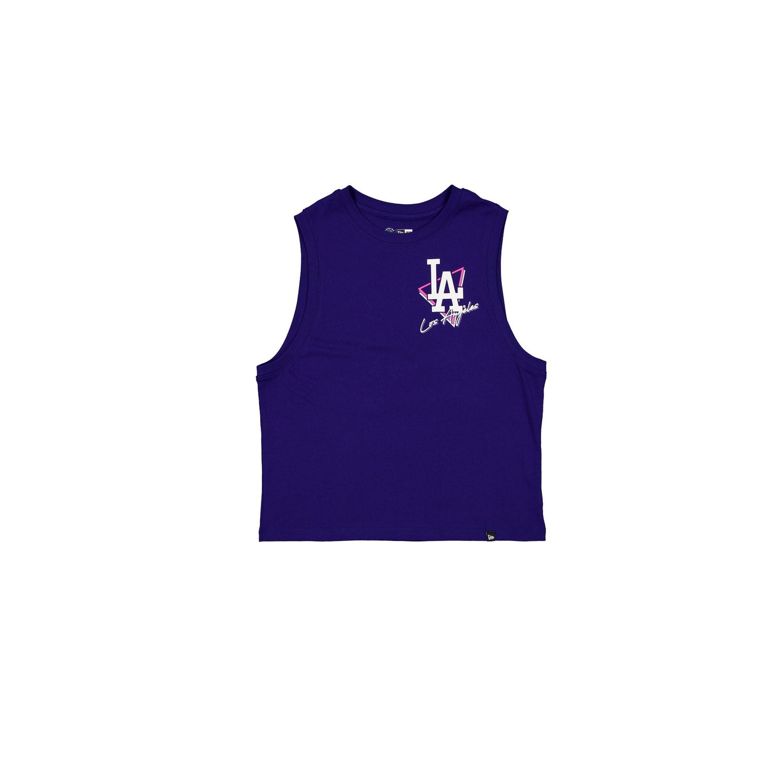 Los Angeles Dodgers Trend Glow Logo Women's Tank Top
