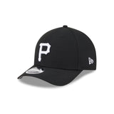 Pittsburgh Pirates Black Authentic Collection 9FORTY M-Crown Snapback Hat