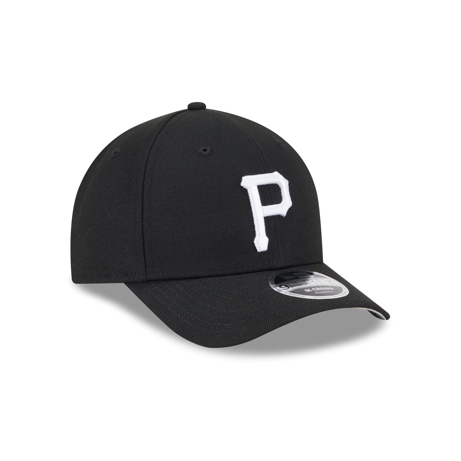 Pittsburgh Pirates Black Authentic Collection 9FORTY M-Crown Snapback Hat
