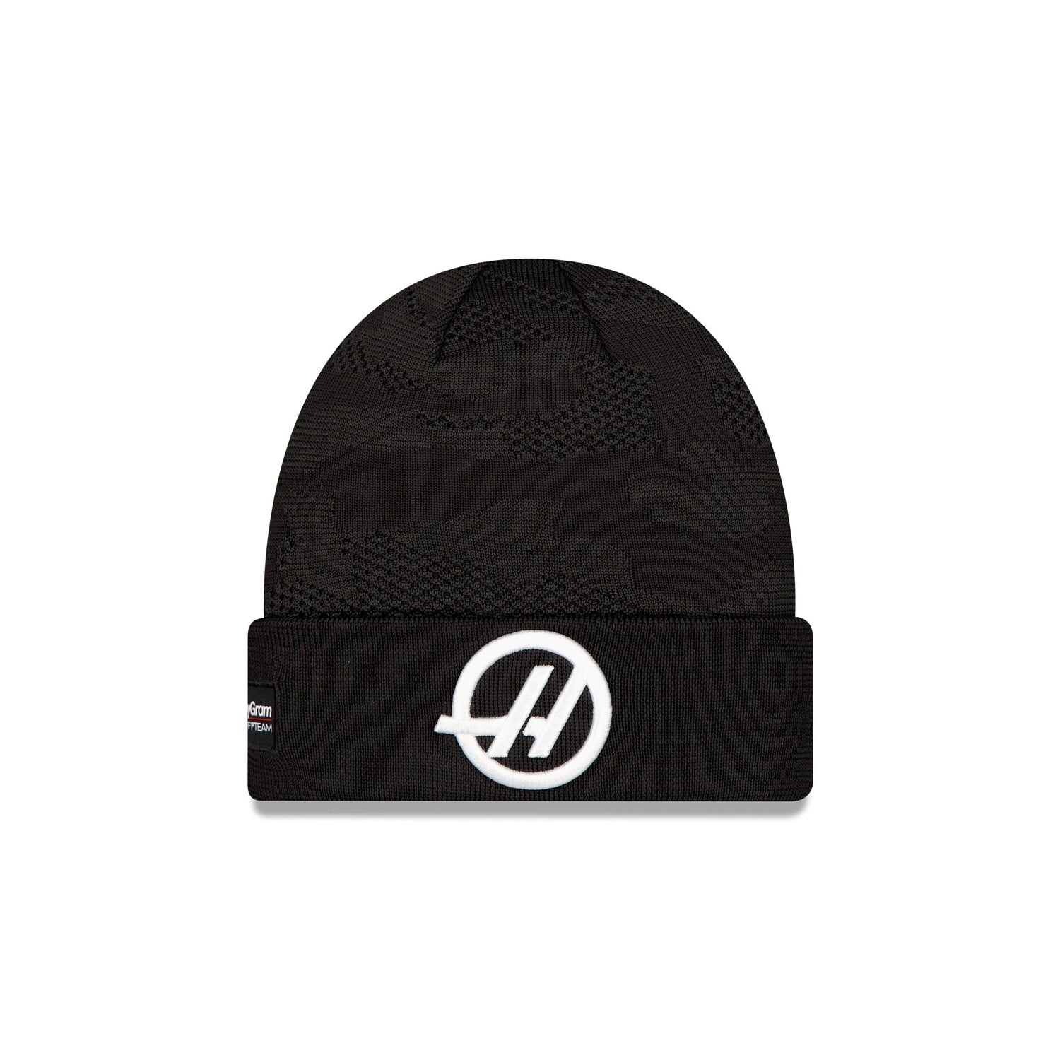 MoneyGram Haas F1 Team Camo Cuff Knit Beanie