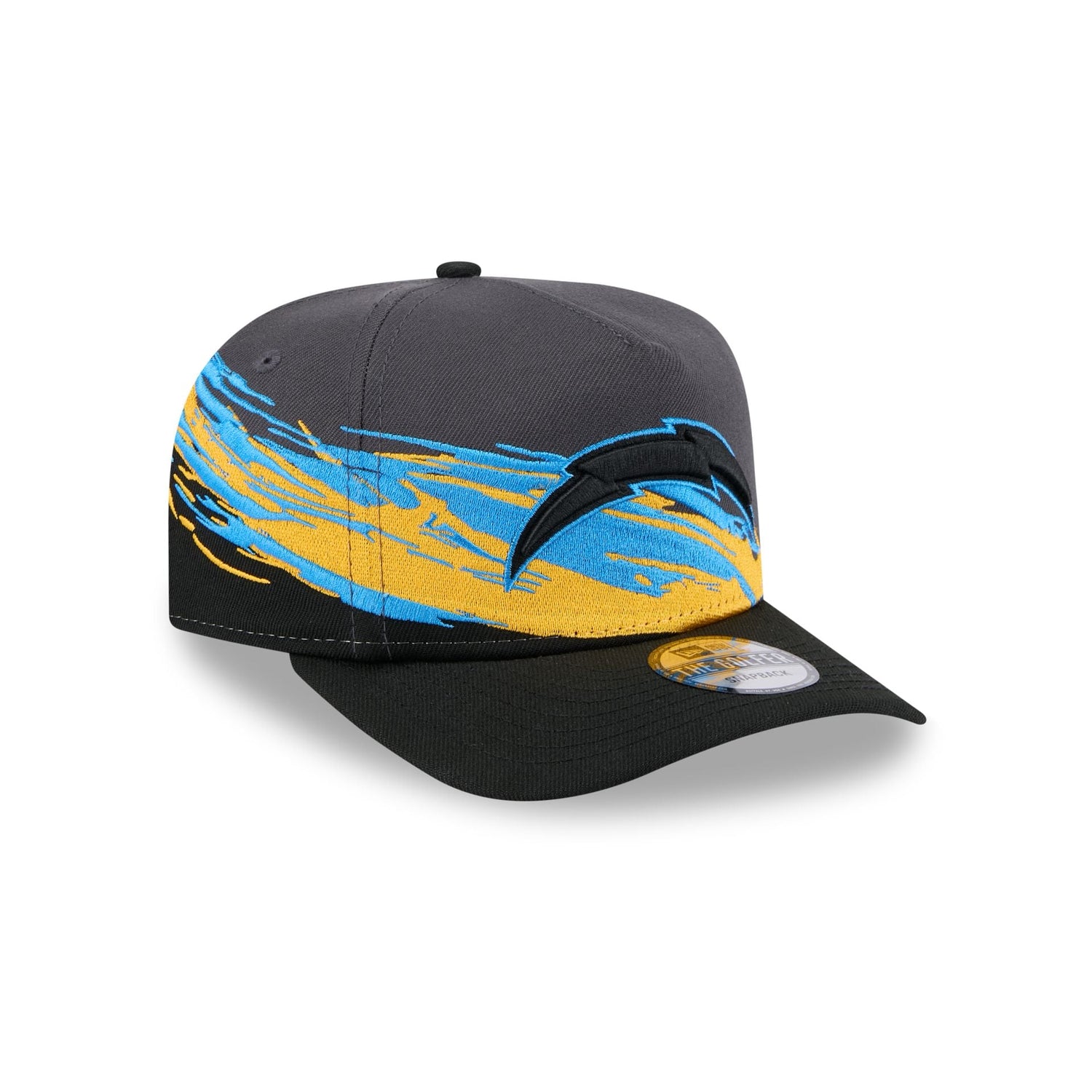 Los Angeles Chargers Graphite Brushstroke Golfer Hat