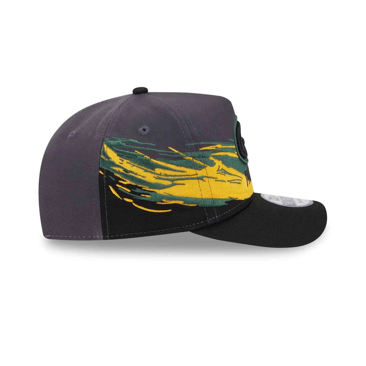 Green Bay Packers Graphite Brushstroke Golfer Hat