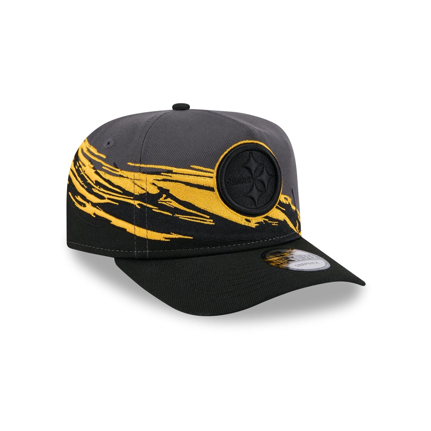 Pittsburgh Steelers Graphite Brushstroke Golfer Hat