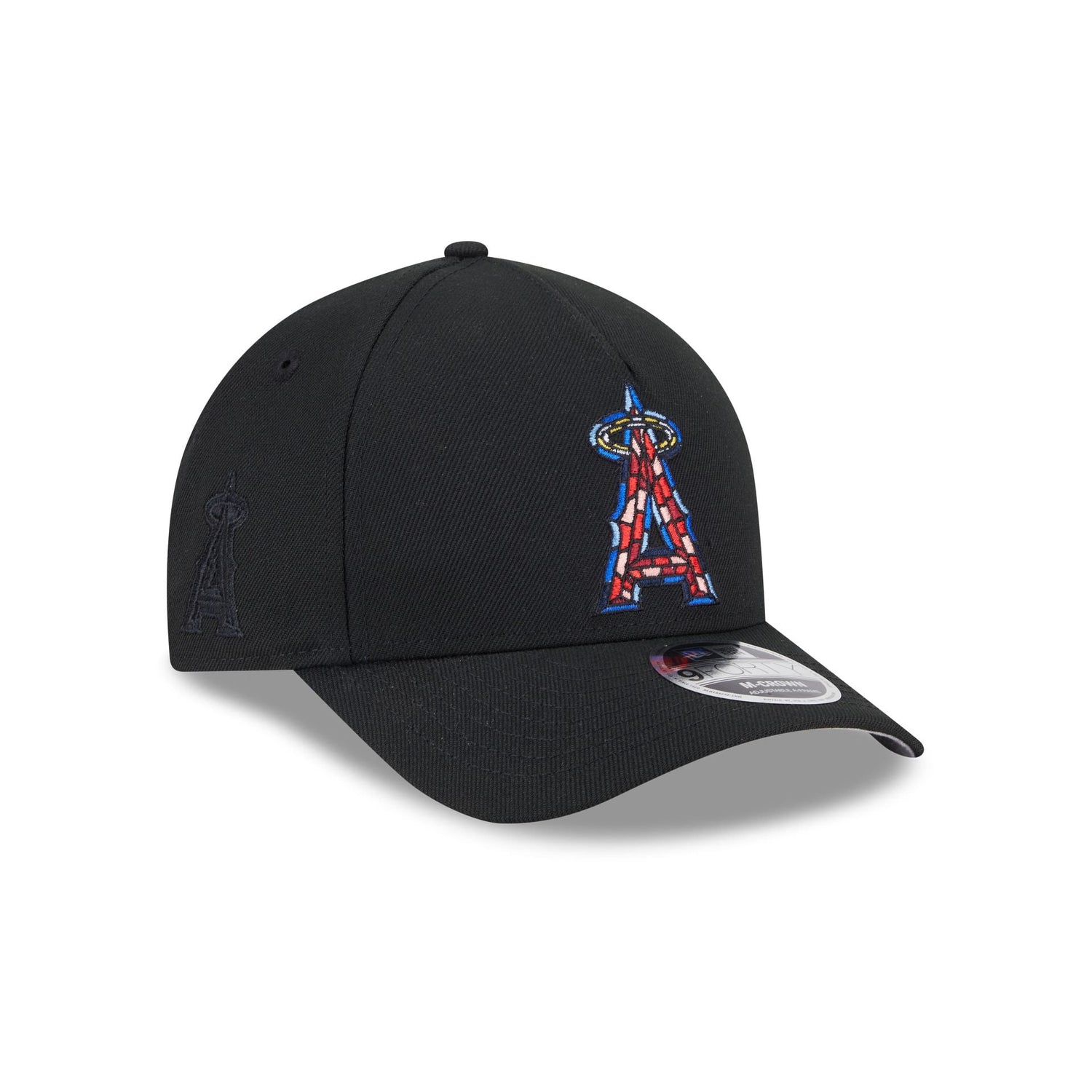 Los Angeles Angels Stained Glass 9FORTY M-Crown A-Frame Snapback Hat