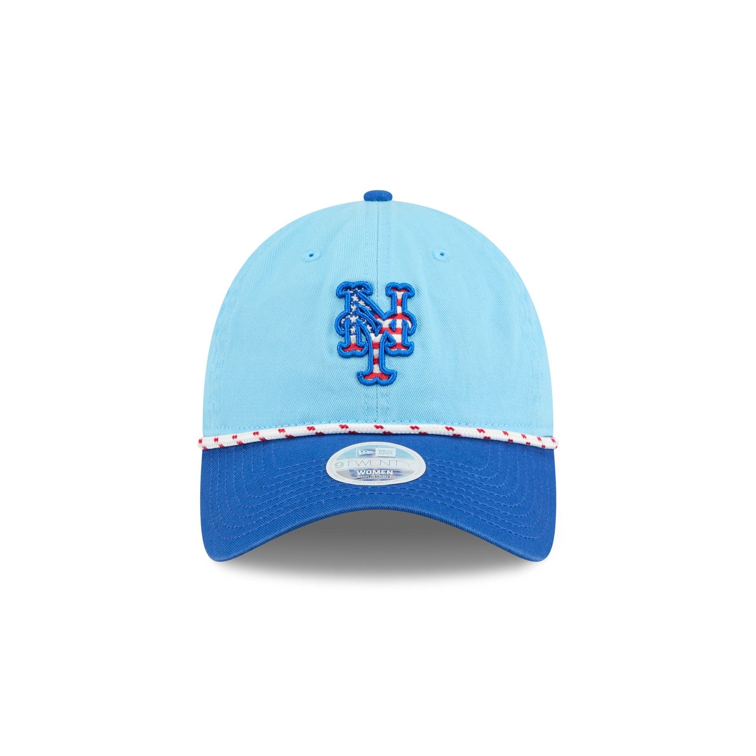 New York Mets Independence Day 2025 Women's 9TWENTY Adjustable Hat