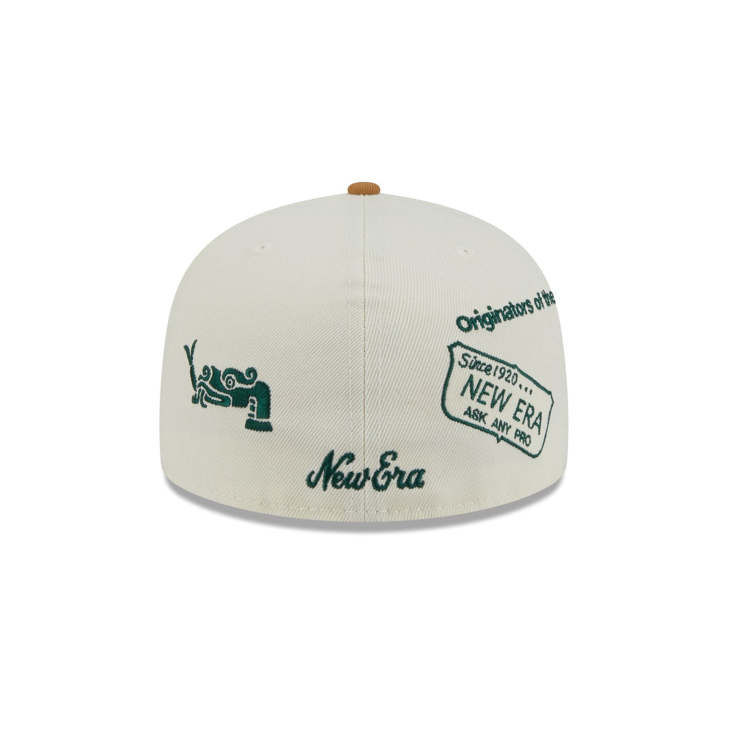 Mexico Baseball New Era Anniversary Logos White 59FIFTY Fitted Hat