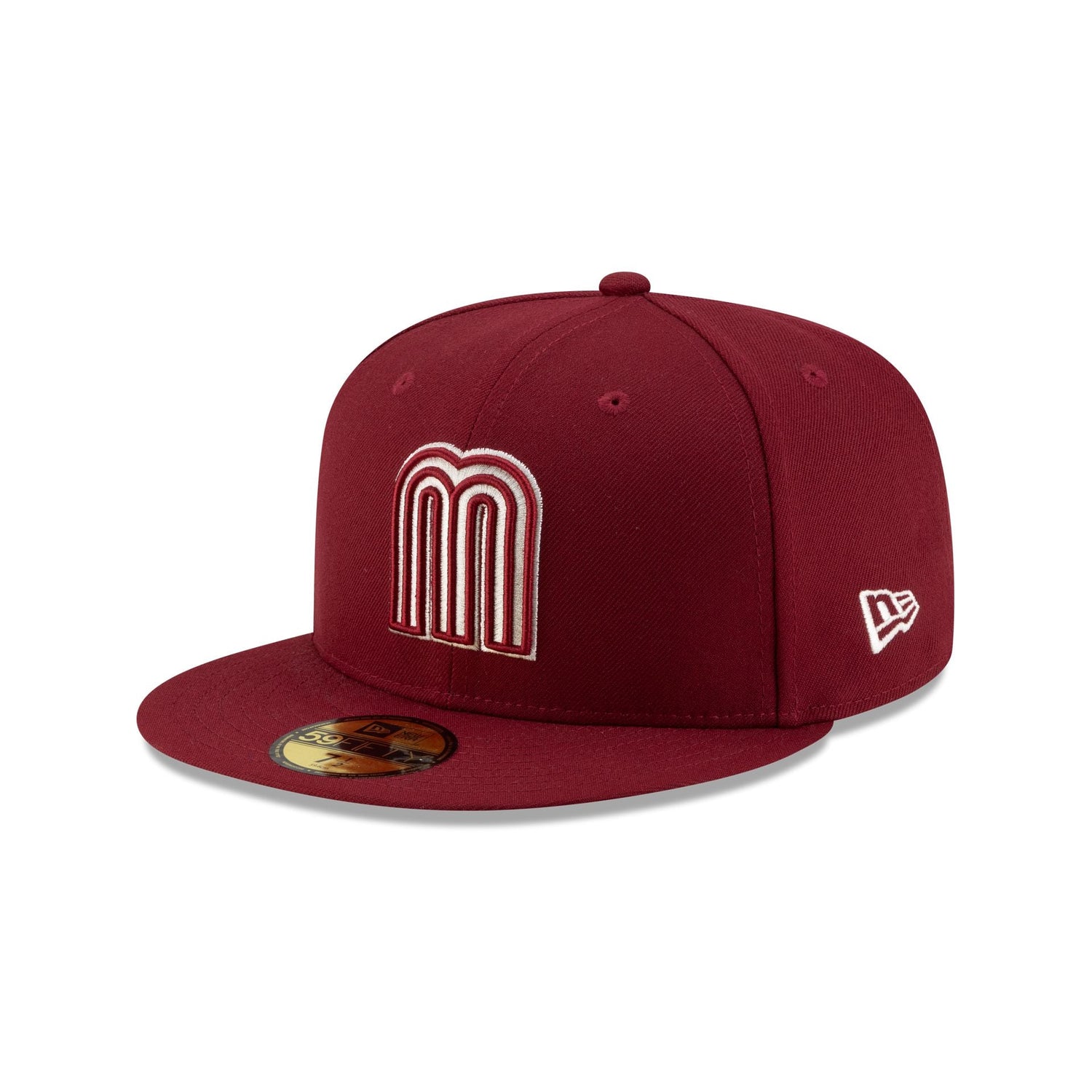 Mexico Baseball Maroon 59FIFTY Fitted Hat