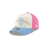 Dominican Republic Pink 9FORTY A-Frame Snapback Hat
