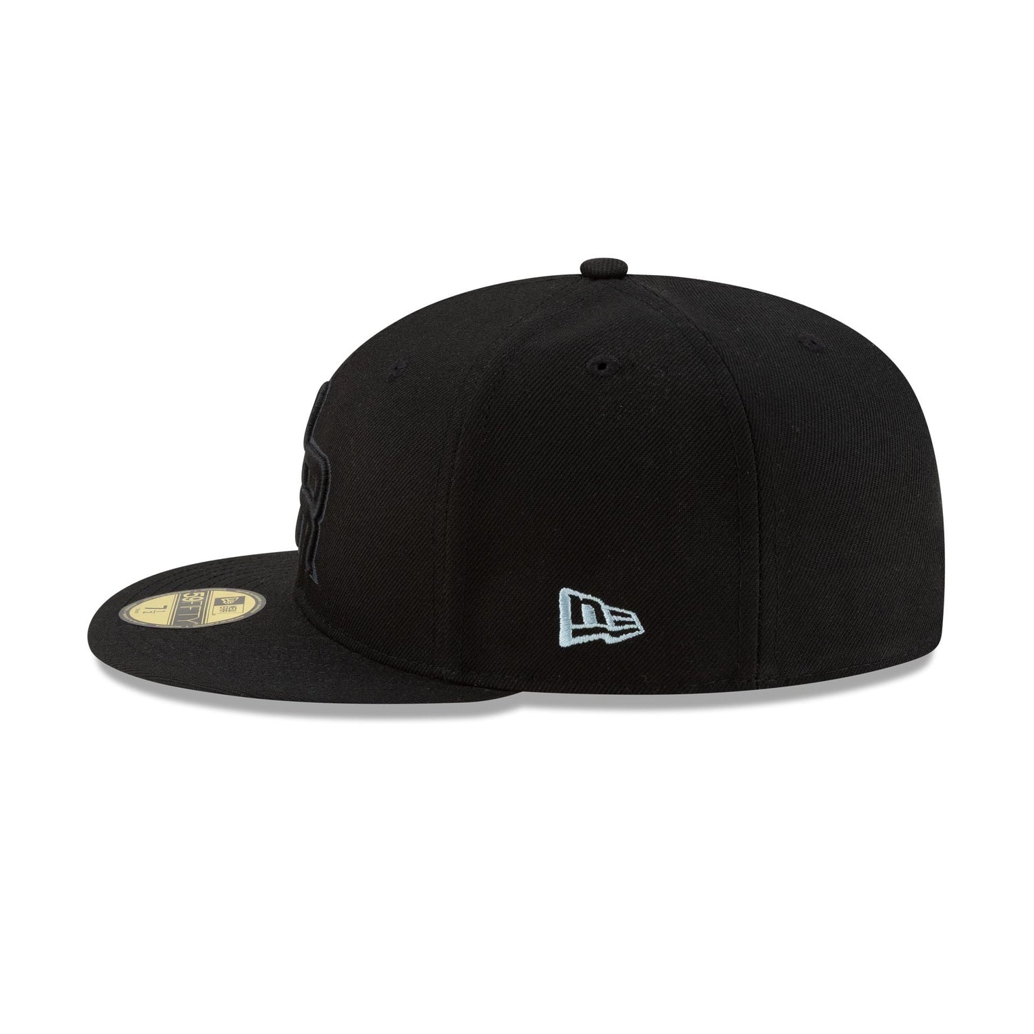 Puerto Rico Black on Black 59FIFTY Fitted Hat