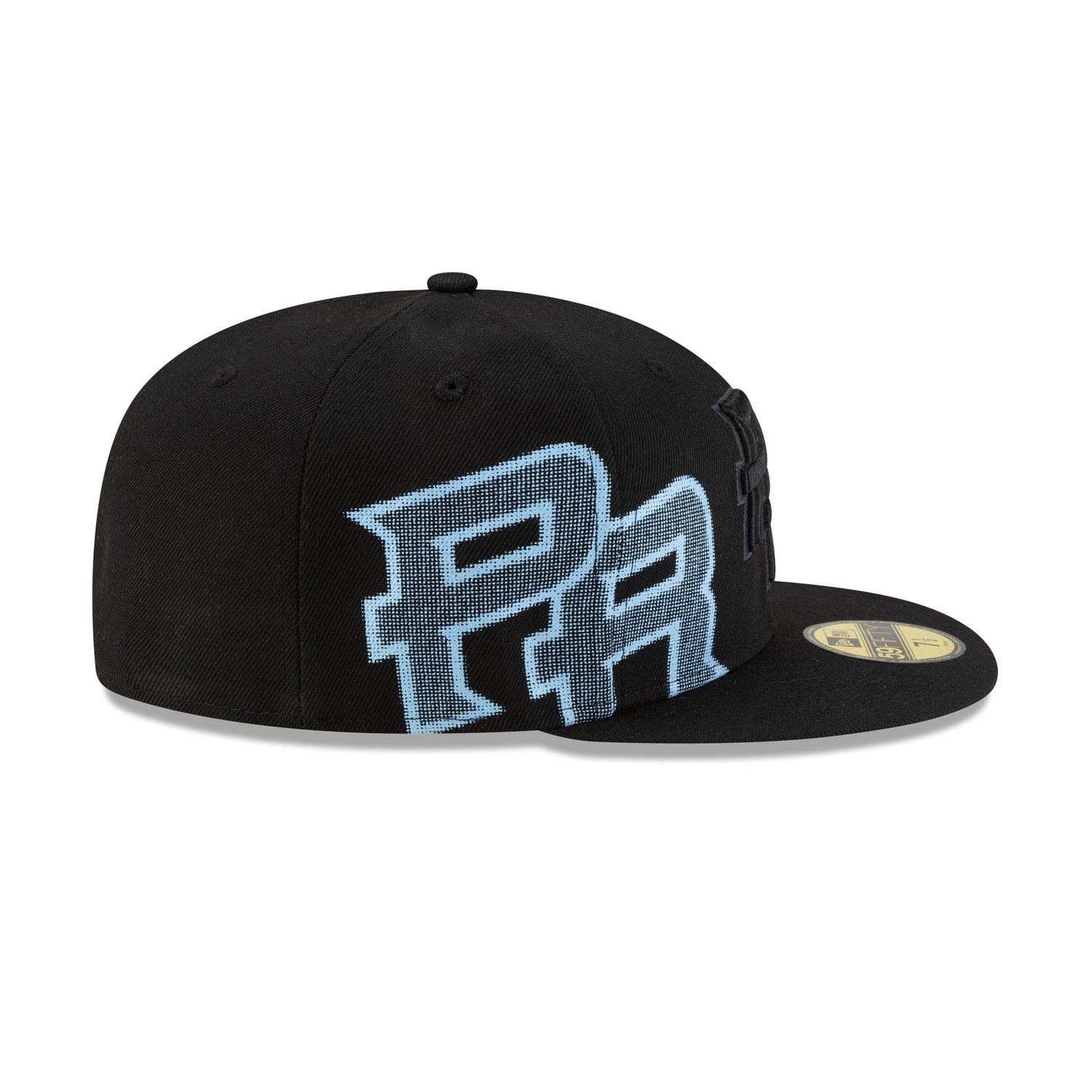 Puerto Rico Black on Black 59FIFTY Fitted Hat