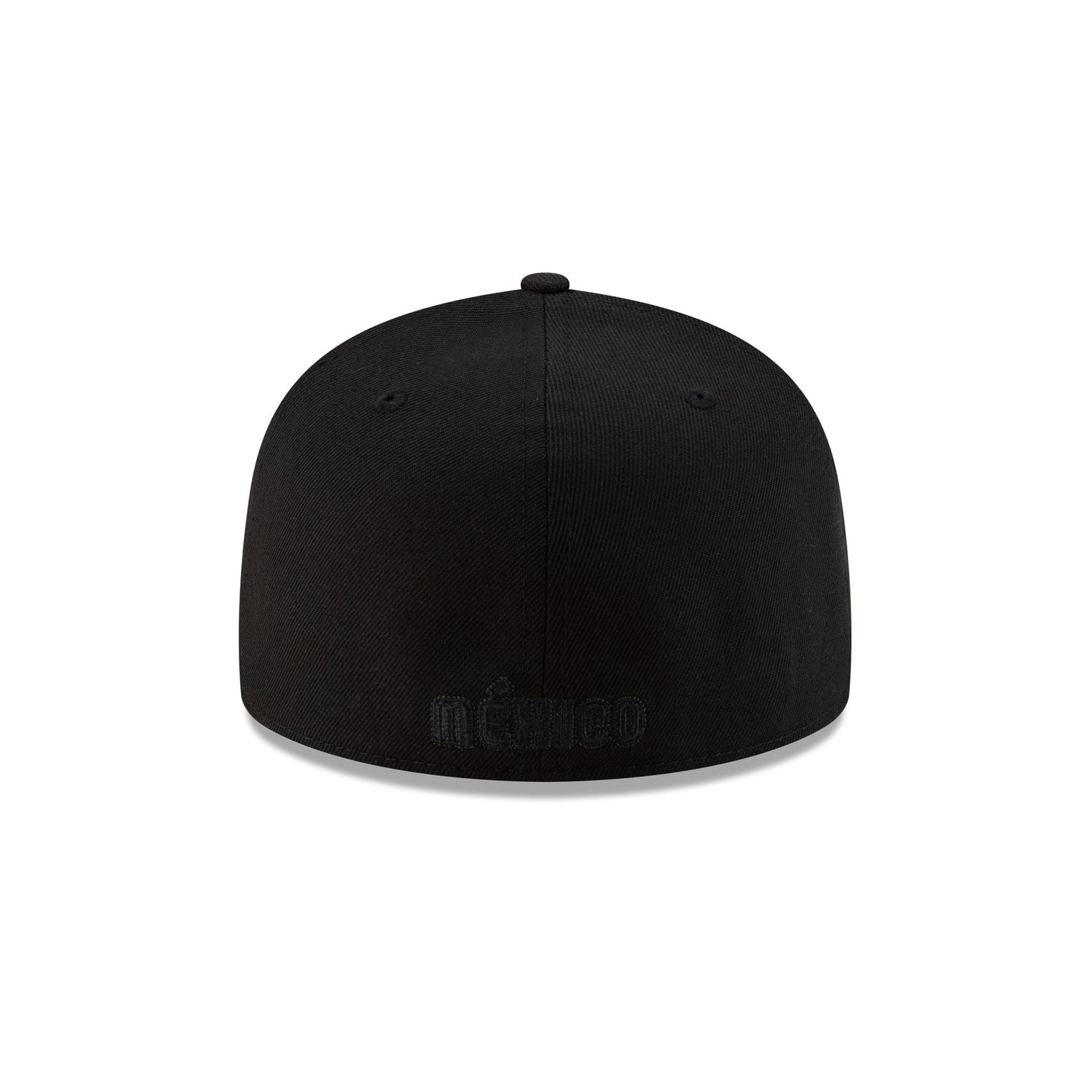 Mexico Baseball Black on Black 59FIFTY Fitted Hat