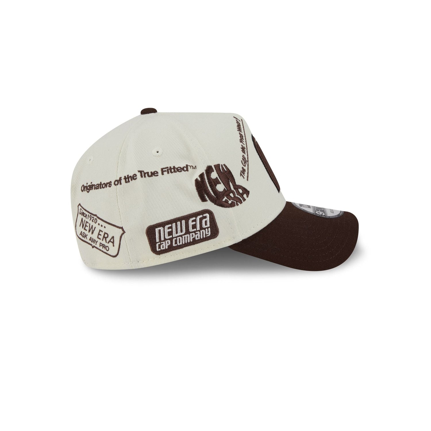 Mexico Baseball New Era Anniversary Logos Brown Visor 9FORTY M-Crown A-Frame Snapback Hat