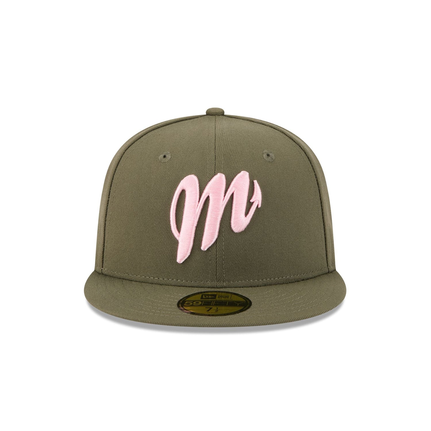 Diablos Rojos del México Olive 59FIFTY Fitted Hat