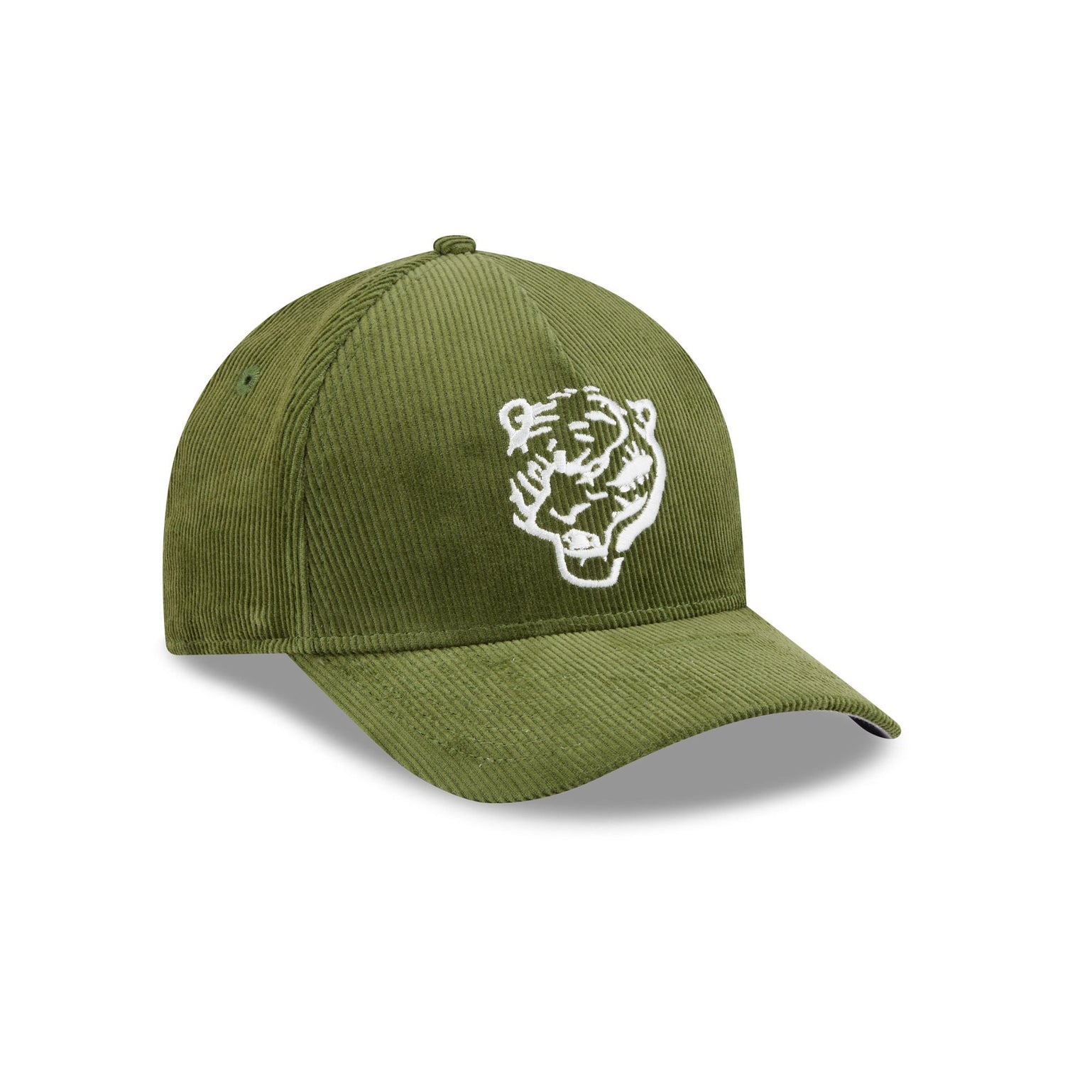 Club Tigres UANL Olive Corduroy 9FORTY M-Crown Snapback Hat