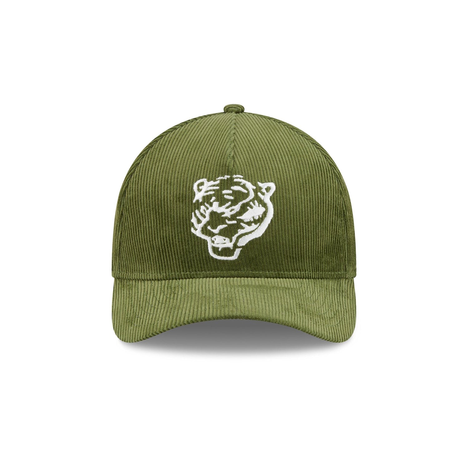 Club Tigres UANL Olive Corduroy 9FORTY M-Crown Snapback Hat